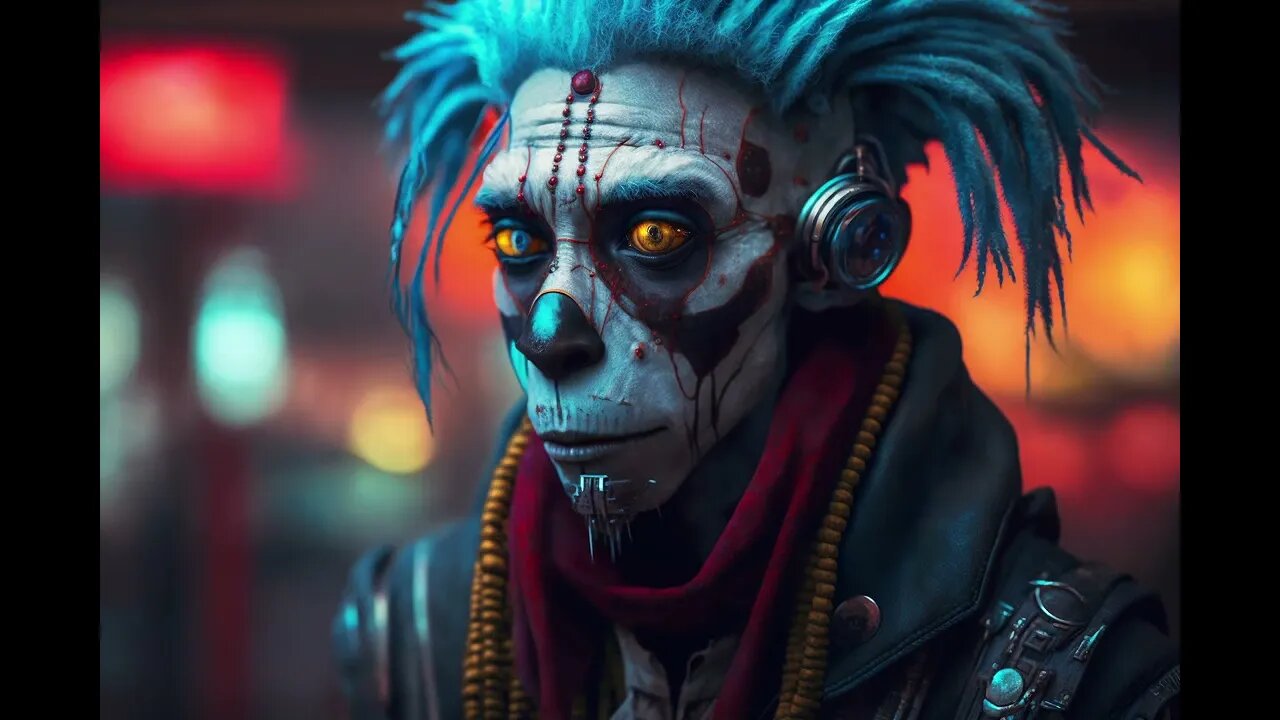 The Lion King 2077 (cyberpunk style)