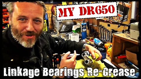 DR650 Linkage Bearings Re Grease