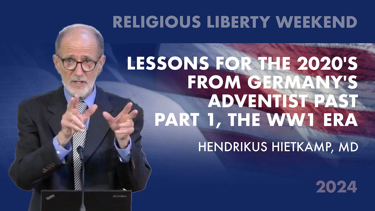 Lessons For The 2020s From Germany's Adventist Past Part 1 The World War I Era