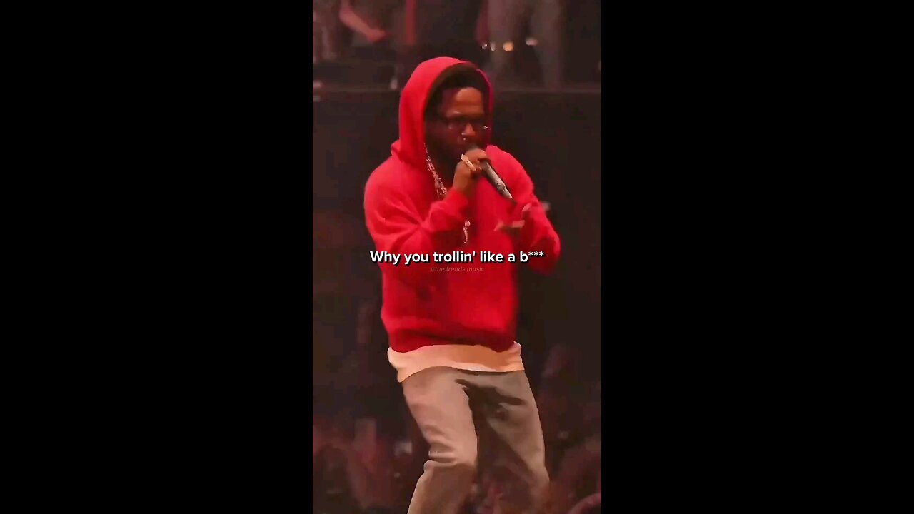 Kendrick Lamar - Not like Us live 5x !!!!