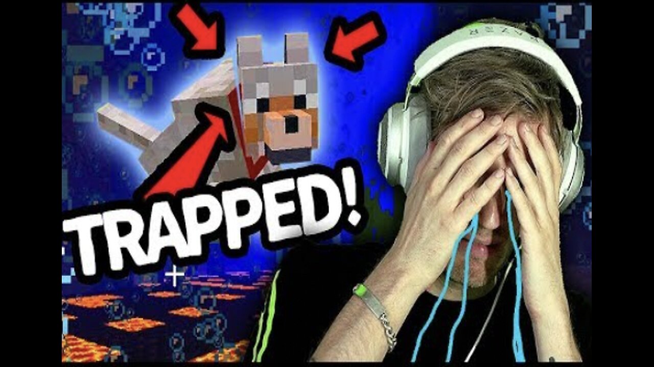 My minecraft Dog is TRAPPED underwater (HELP ME!!!) - Part 9