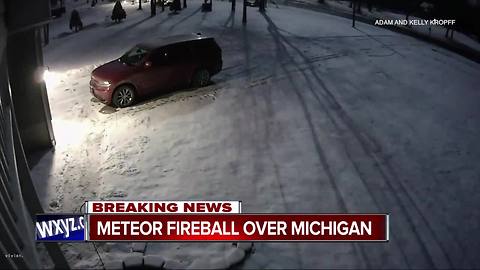 National Weather Service: Bright light, loud sound over SE Michigan was 'a likely meteor'