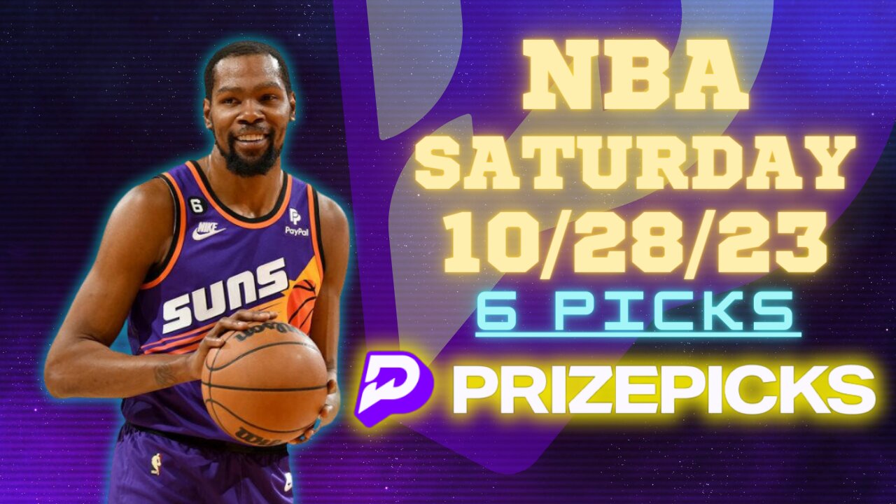 #PRIZEPICKS | BEST PICKS FOR #NBA SATURDAY | 10/28/2023 | #PROPBETS | #BESTBETS | #BASKETBALL |