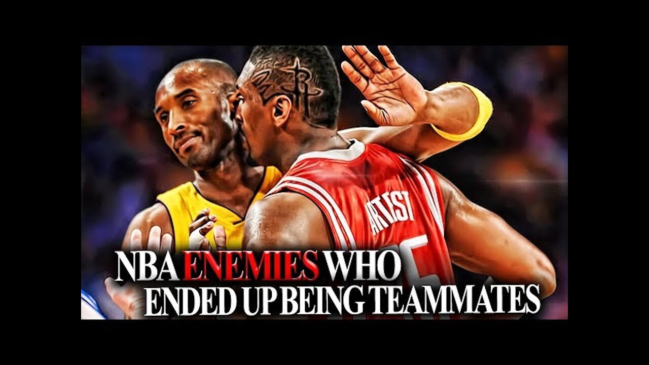6 Pairs Of NBA Players That Hated Each Other and Then they Became Teammates