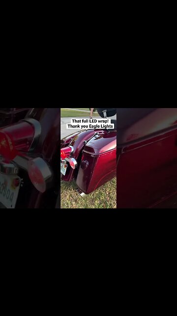 Harley Davidson full LEDs. #roadking #harleydavidson #motorcycle