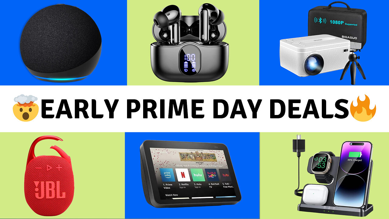 Early Tech Deals on Amazon Prime Day October 2024