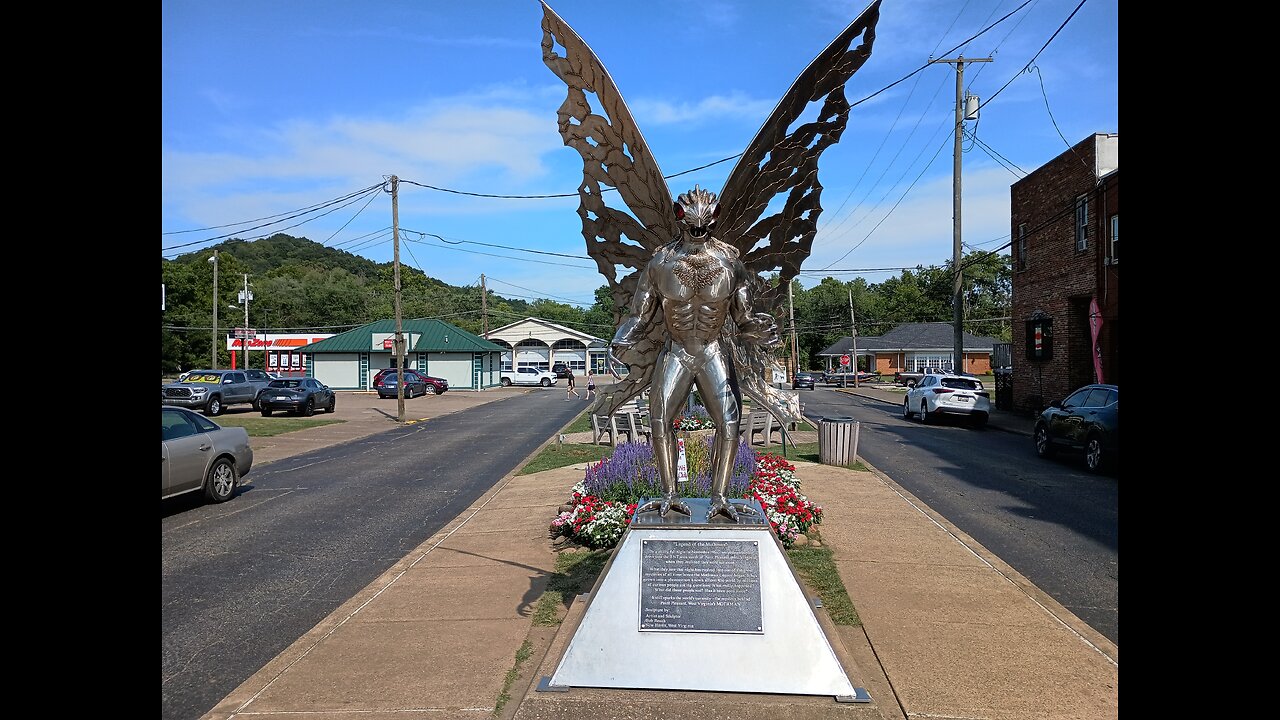 Drive to the Moth Man Museum