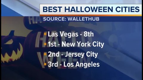 Las Vegas among top cities for Halloween