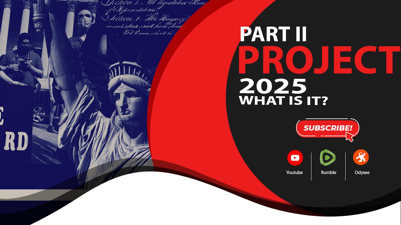 Project 2025 - Administrative State, Reducing Size of Government! #EP2