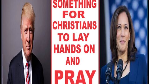 SOMETHING FOR CHRISTIANS TO LAY HANDS ON AND PRAY (SEE DESCRIPTION)