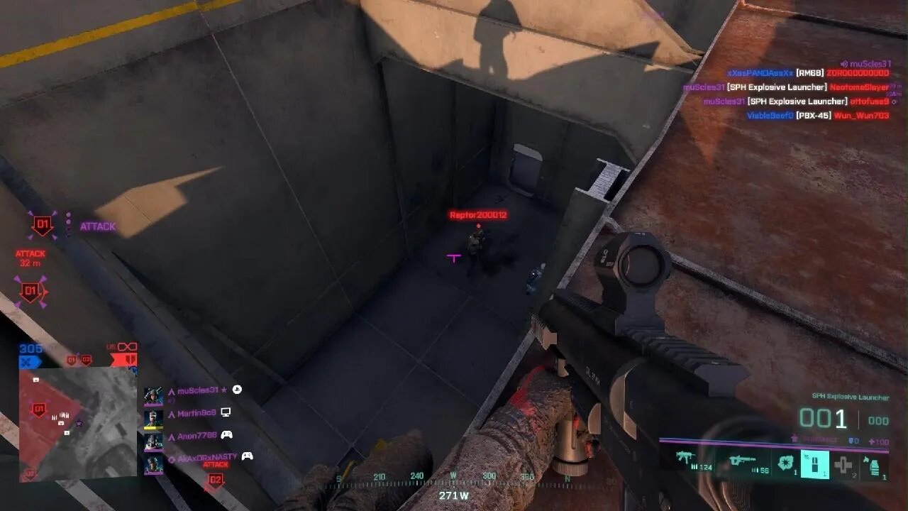 Battlefield 2042 Clips - When you catch the enemies lacking! #muscles31