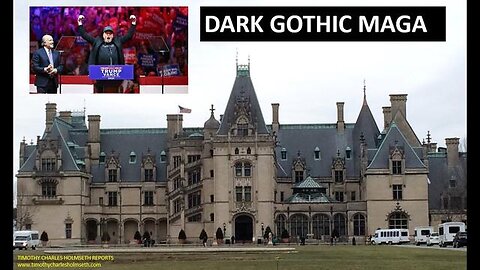 "Dark Gothic MAGA" - HERE'S WHY ELON MUSK ADDED "GOTHIC" to his DARK MAGA MESSAGE [the 325,000 kids]