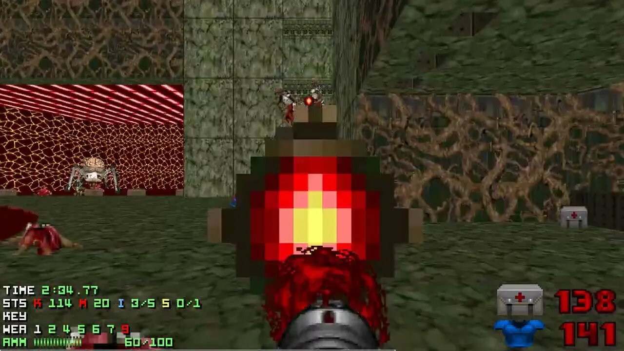 Doom 2 Triangulum Level 29 UV with 101% in 3:58