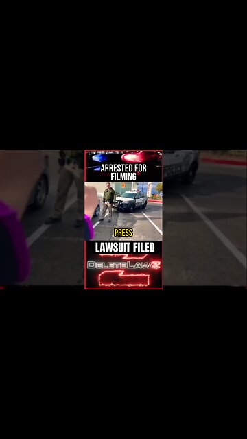 Arrested; Lawsuit Filed