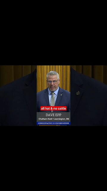 Trudeau is all hat and no cattle