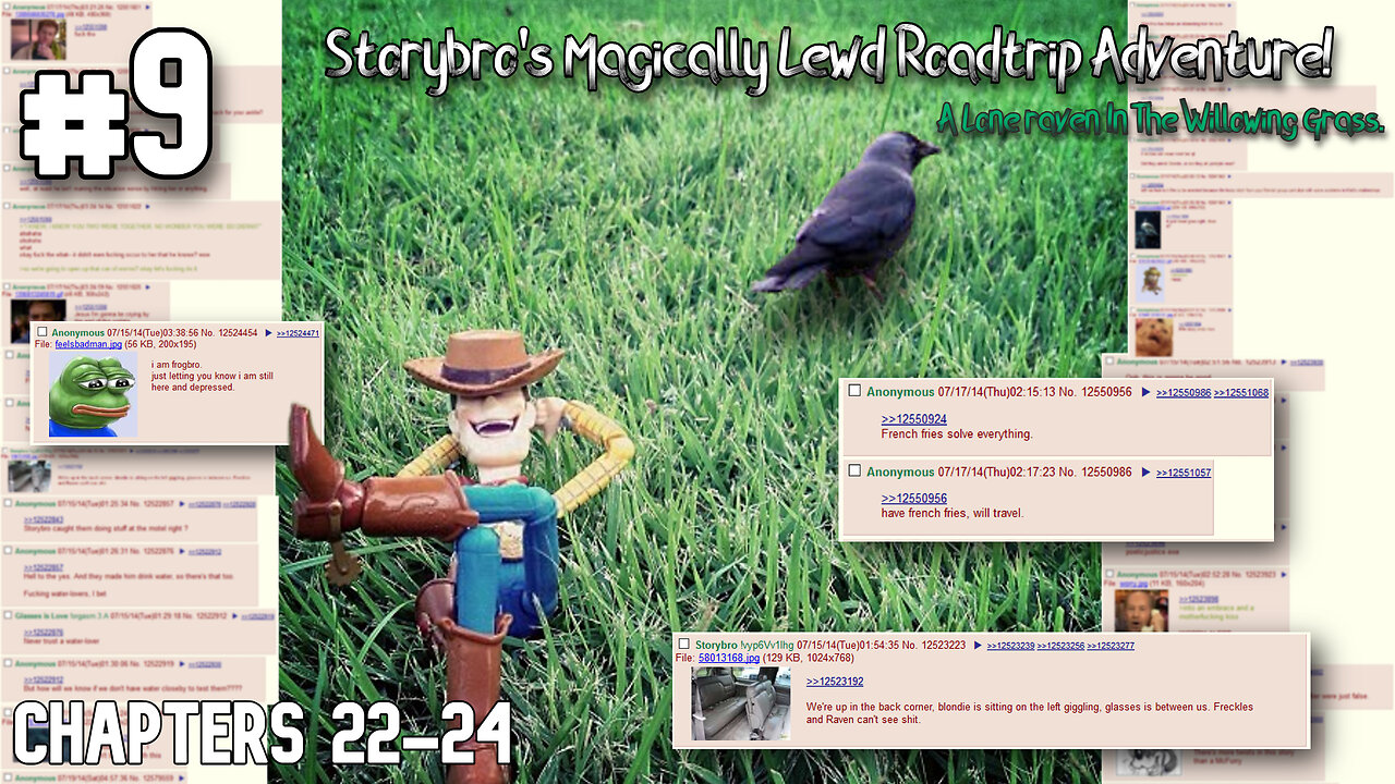 Story Bro's Magically Lewd Road-Trip Adventure! Part 9: A Lone Raven In The Willowing Grass