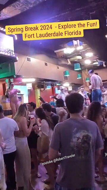 Spring Break 2024 - Explore the Fun! Fort Lauderdale #pov #Florida 🌴