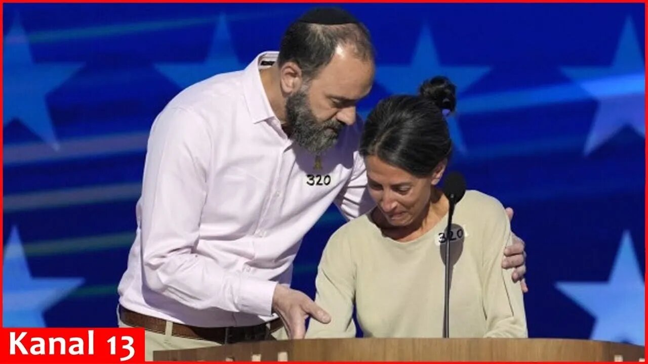 Parents of US-Israeli Hostage addressed DNC: Why no pro-Palestinian speakers?