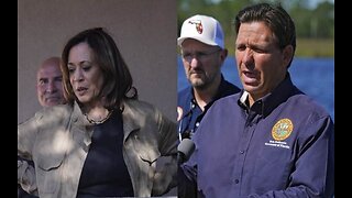 'She Has No Role in the Process' DeSantis Blasts Harris for Sticking