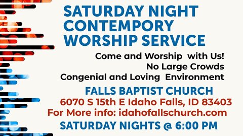 Saturday Night Service 1/22/22