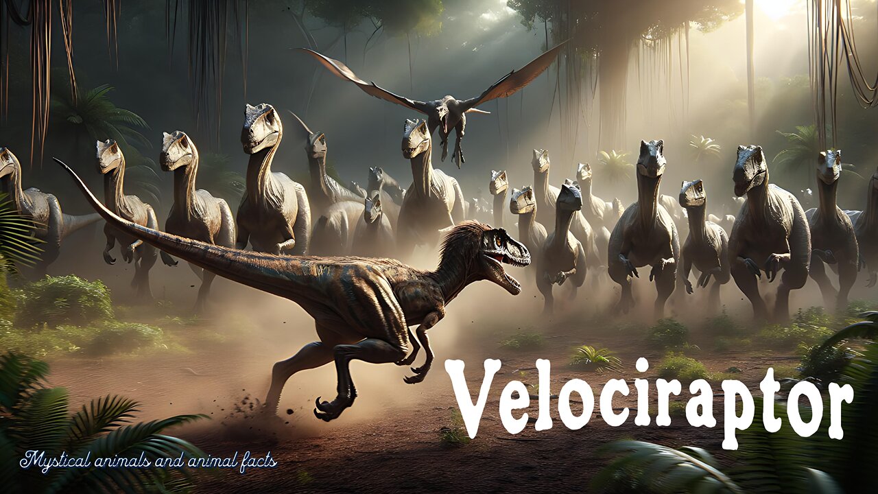 Velociraptor a prehistoric predator