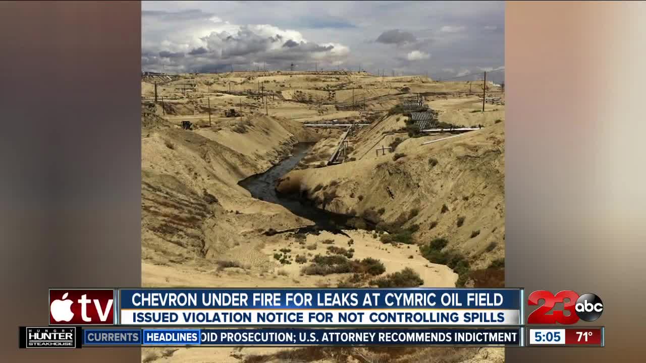 Chevron under fire for leaks at Cymric Oil Fields