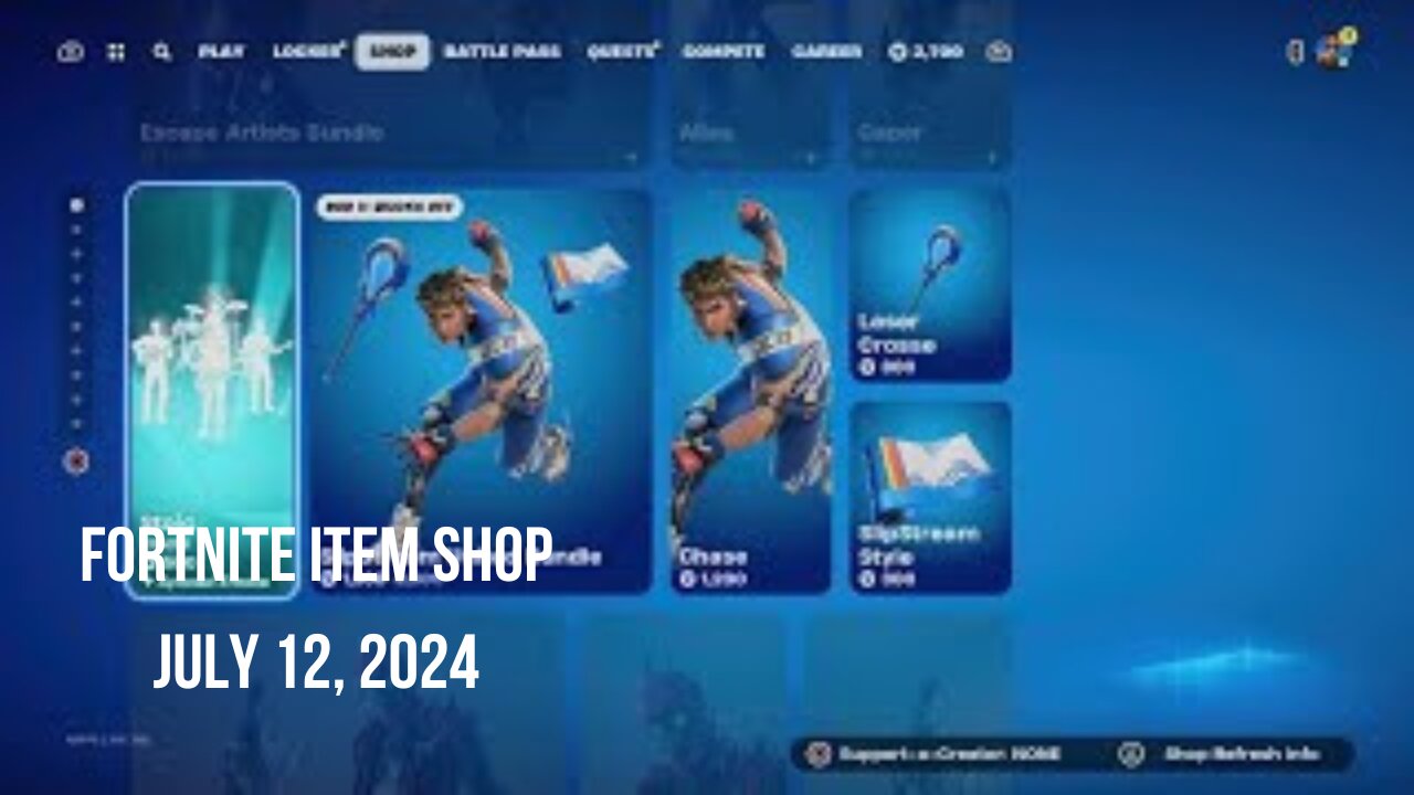 Fortnite Item Shop|July 12, 2024