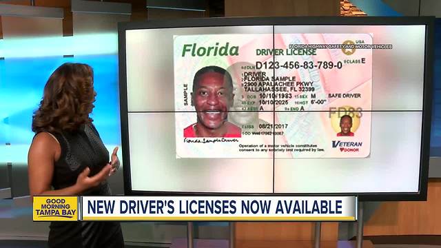 Florida's new driver licenses rolling out at 12 Bay Area DMV locations