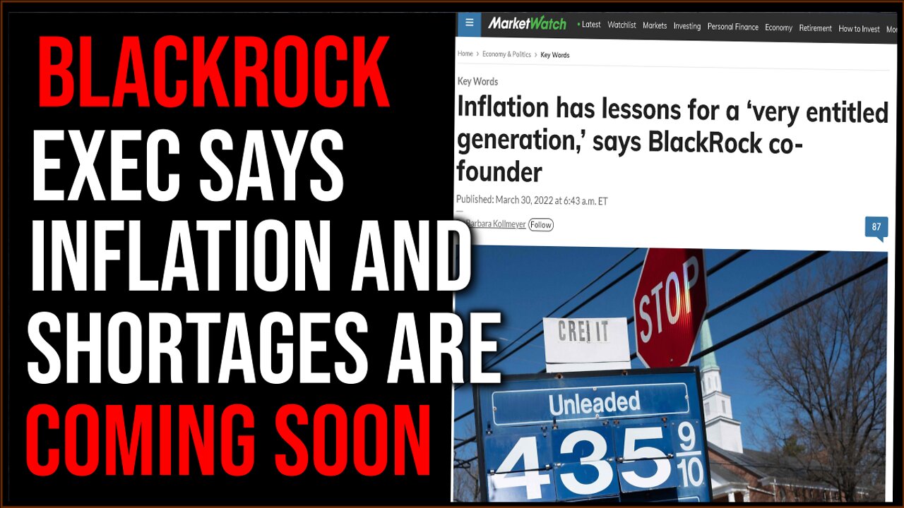 BlackRock Exec Says Inflation Crisis Is About To Get EXTREMELY Bad And To 'Buckle Up'