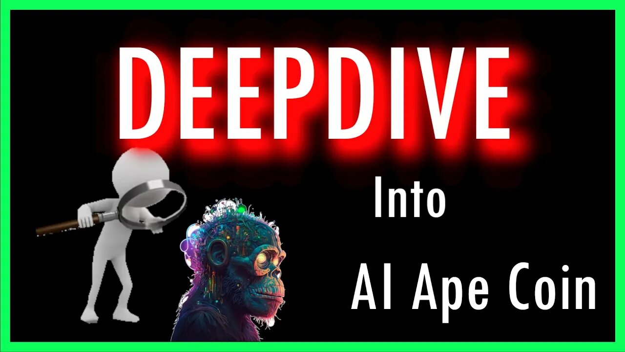 DEEPDIVE into AI Ape Coin Fair Launch launch Presale!