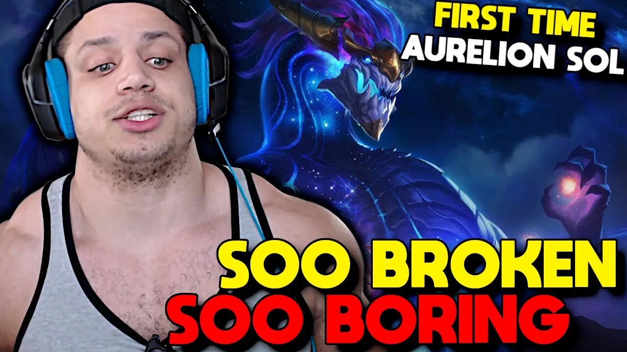 Tyler1 FIRST TIME Aurelion Sol Mid