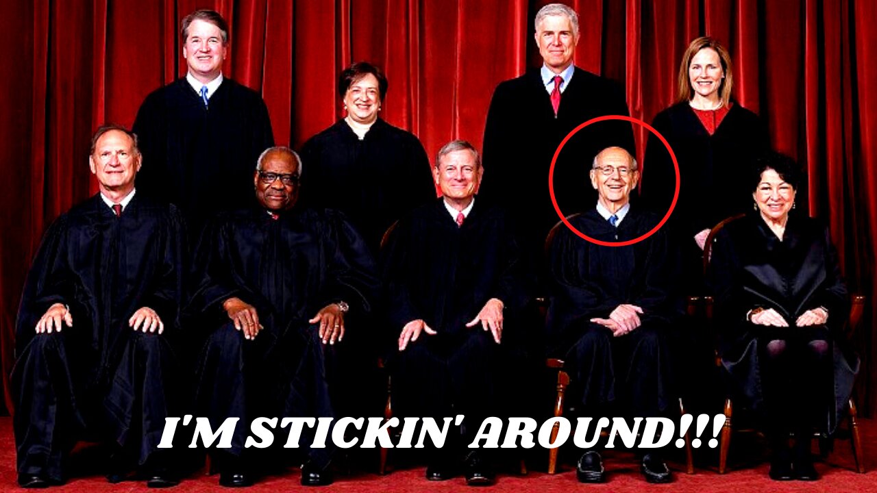 Sad Liberal Angst Over Justice Breyer NOT Retiring