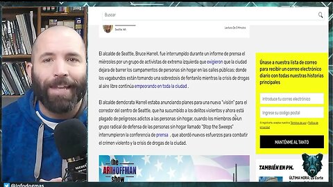 Alcalde De Seattle Intenta Arreglar La Ciudad Pero Zurdos No lo Dejan