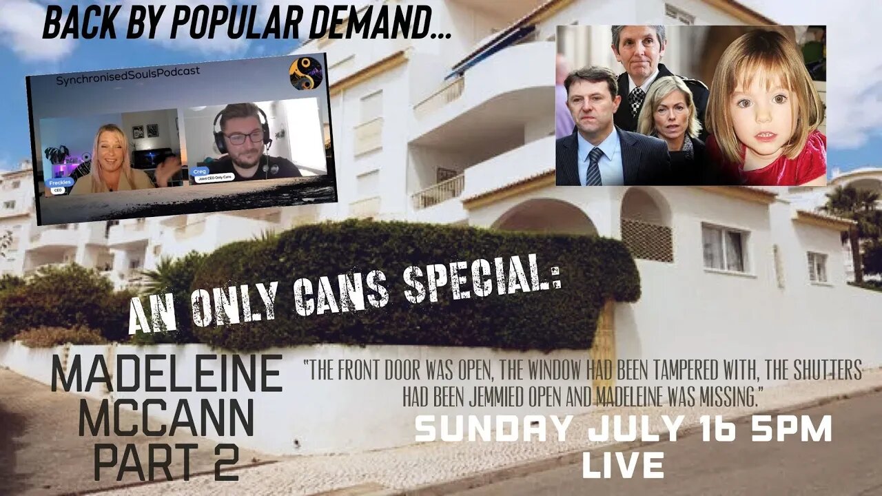 McCanns arrive in Portugal....listen to what Gerry says.......#onlycans #mccann