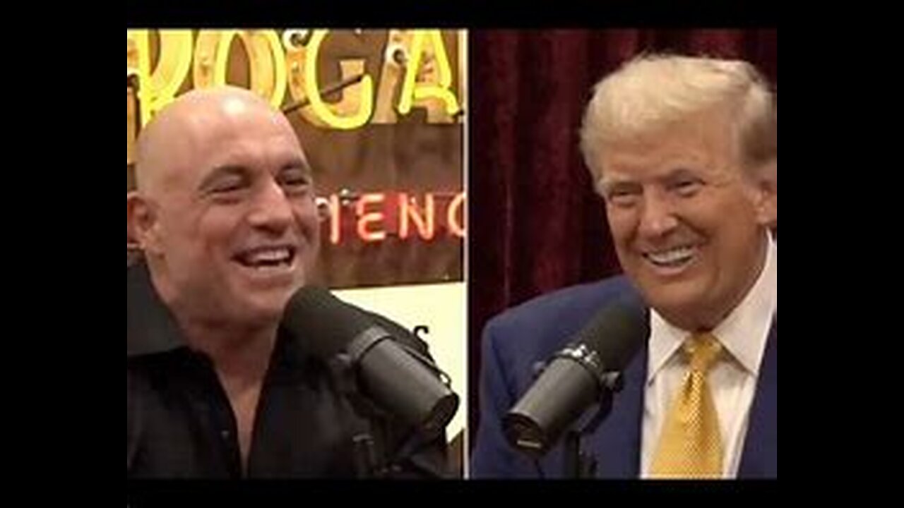 Donald Trump and Joe Rogan interview!