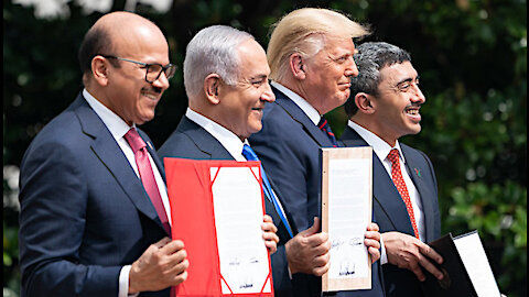 Biden administration working to Suppress Trump's Peace Treaties!