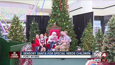 Sensitive Santa event welcomes kids with sensory issues