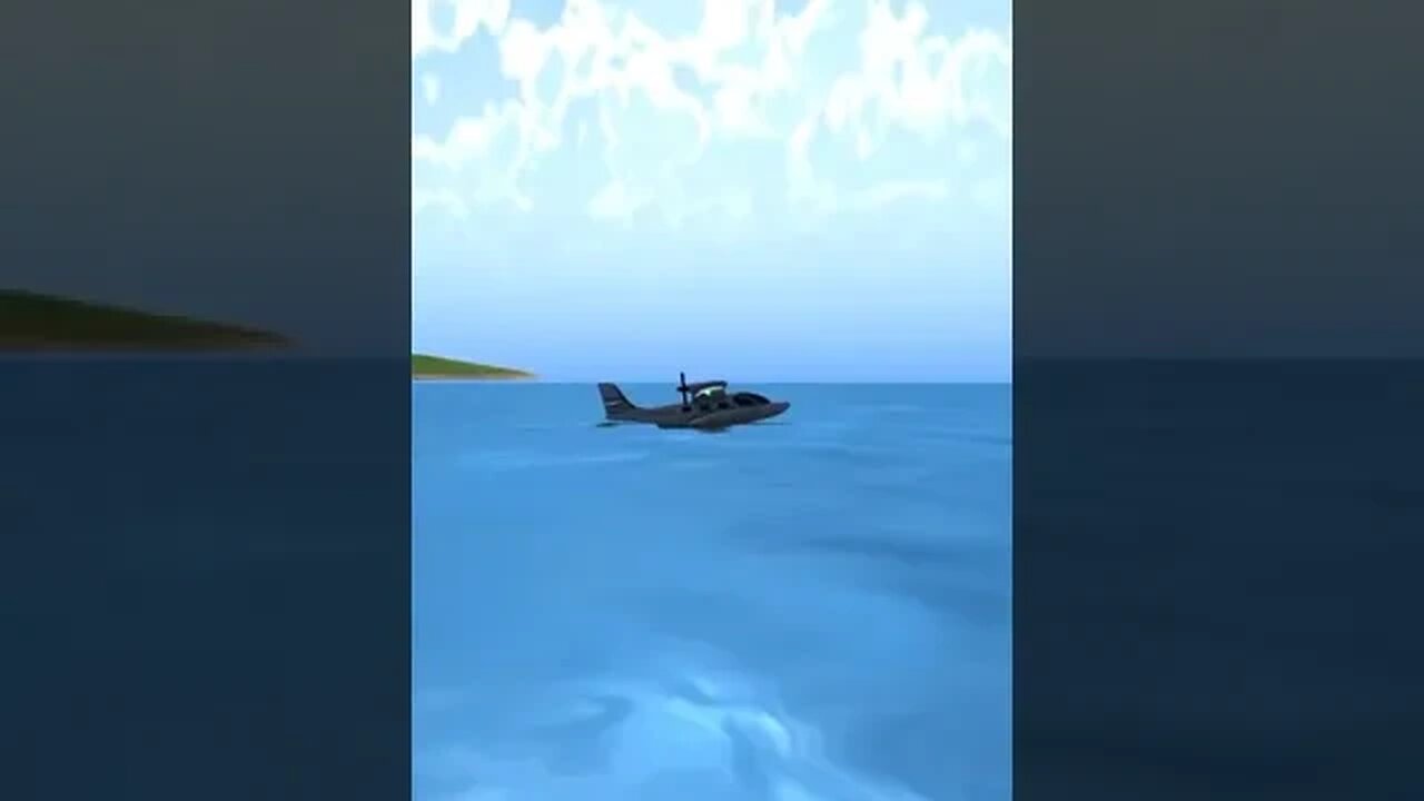 PS-26 Takeoff from the water | Turboprop Flight Simulator #shorts