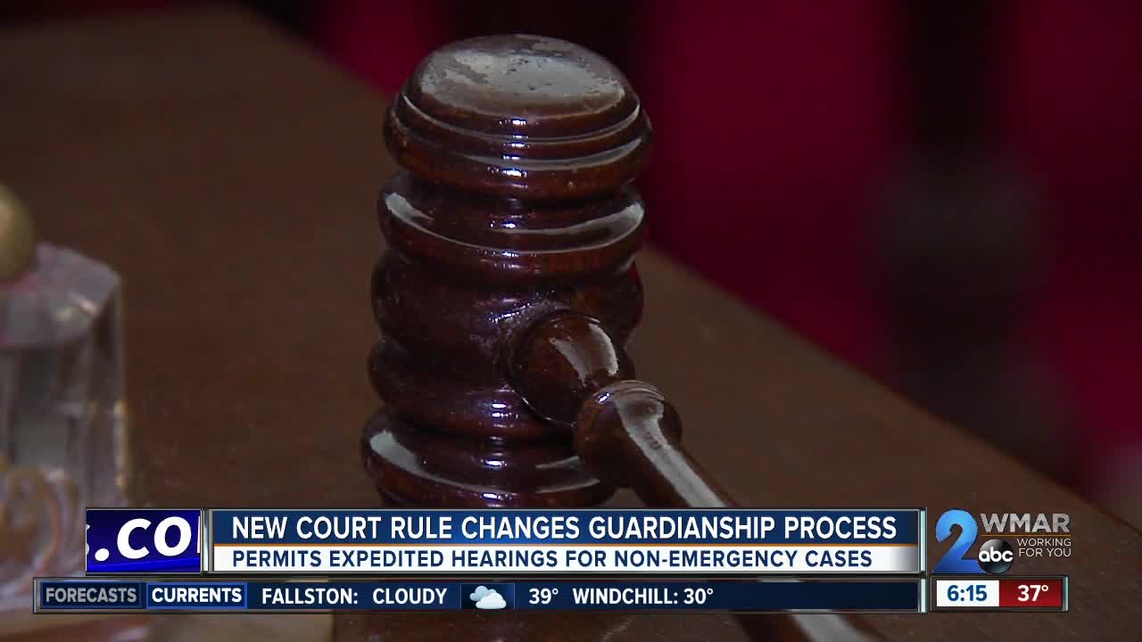 New court rule expedites guardianship process in certain cases