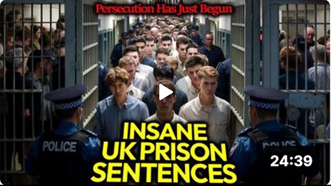 Mass Arrests/Incarceration In UK For Posts & Masks, Outrageous Prison Sentences