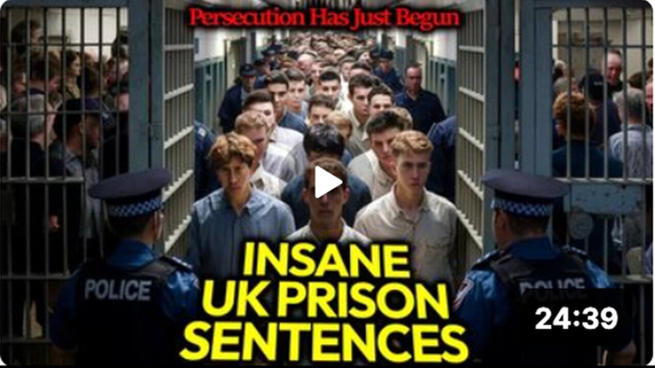 Mass Arrests/Incarceration In UK For Posts & Masks, Outrageous Prison Sentences