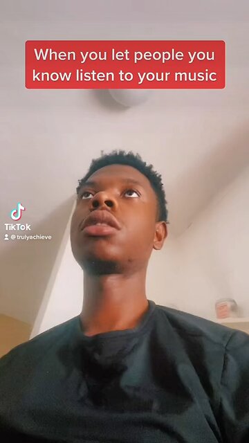 Close friends and loved ones REACTING to your new song when you’re not famous 😂😂 #shorts