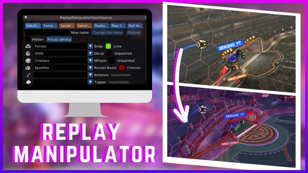 *UPDATED* REPLAY ITEMMOD ➡ MANIPULATOR | (Download, Installation) | Rocket League [NEW 2023]