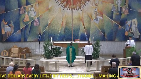 NCTV45 CATHOLIC MASS HOLY SPIRIT PARISH (ST VITUS) 9:00 AM WEDNESDAY JULY 12 2023