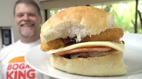 Hungry Jacks BBQ Brekky Burger Copycat... Almost