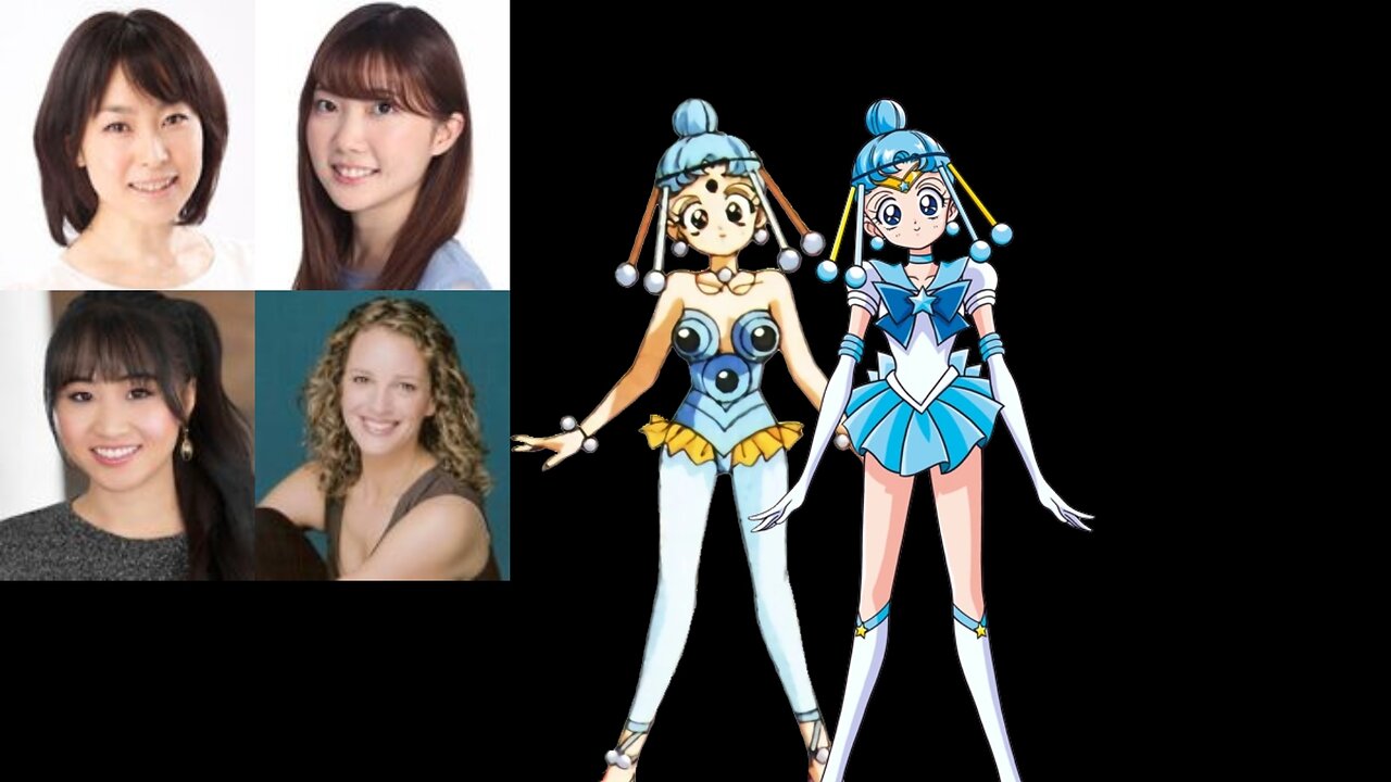 Anime Voice Comparison- Sailor Pallas / PallaPalla (Sailor Moon)