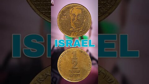 ISRAEL ½ NEW SHEQEL 1986. #shorts #viral #coinnotesz