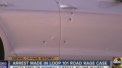 DPS arrests suspect in Loop 101 road rage case