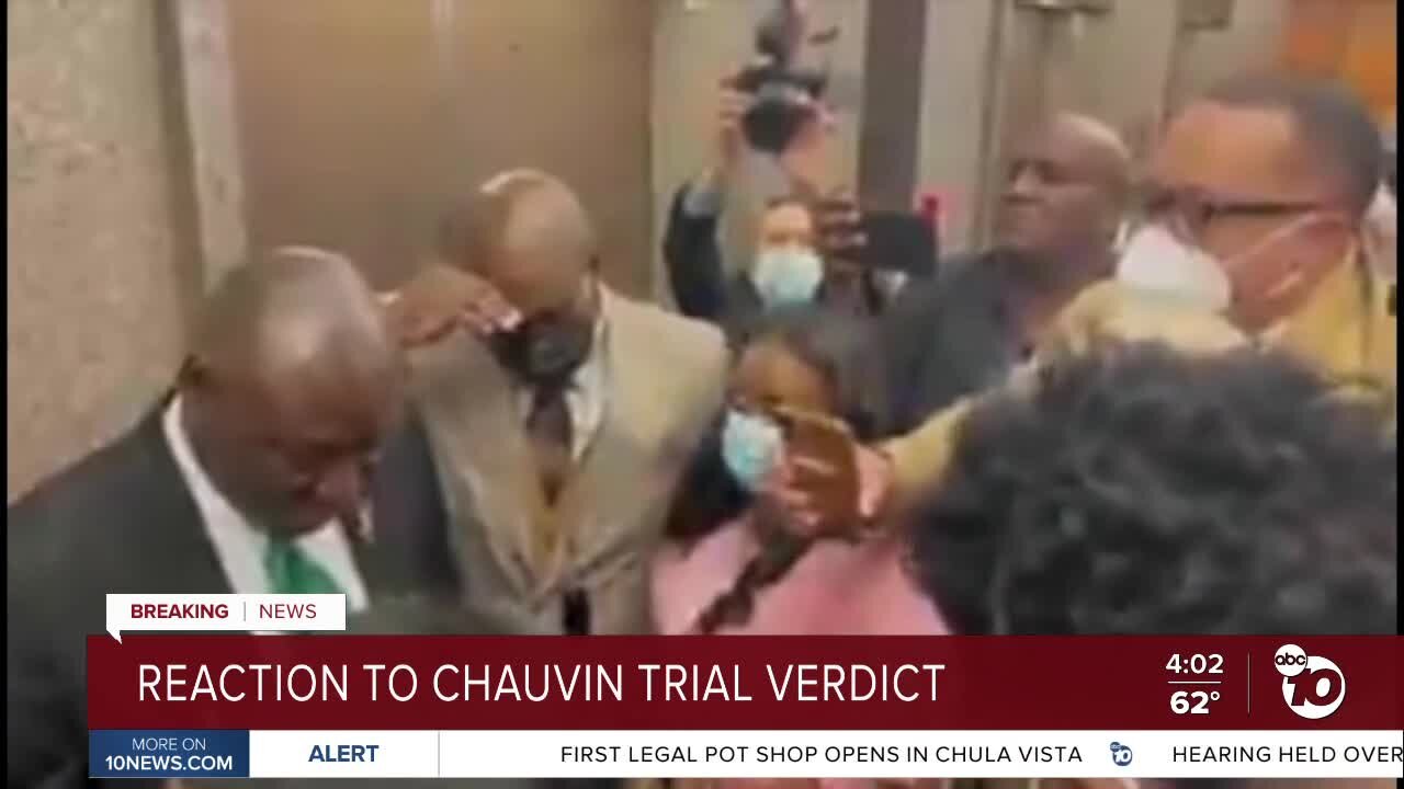 Reaction to Chauvin trial verdict