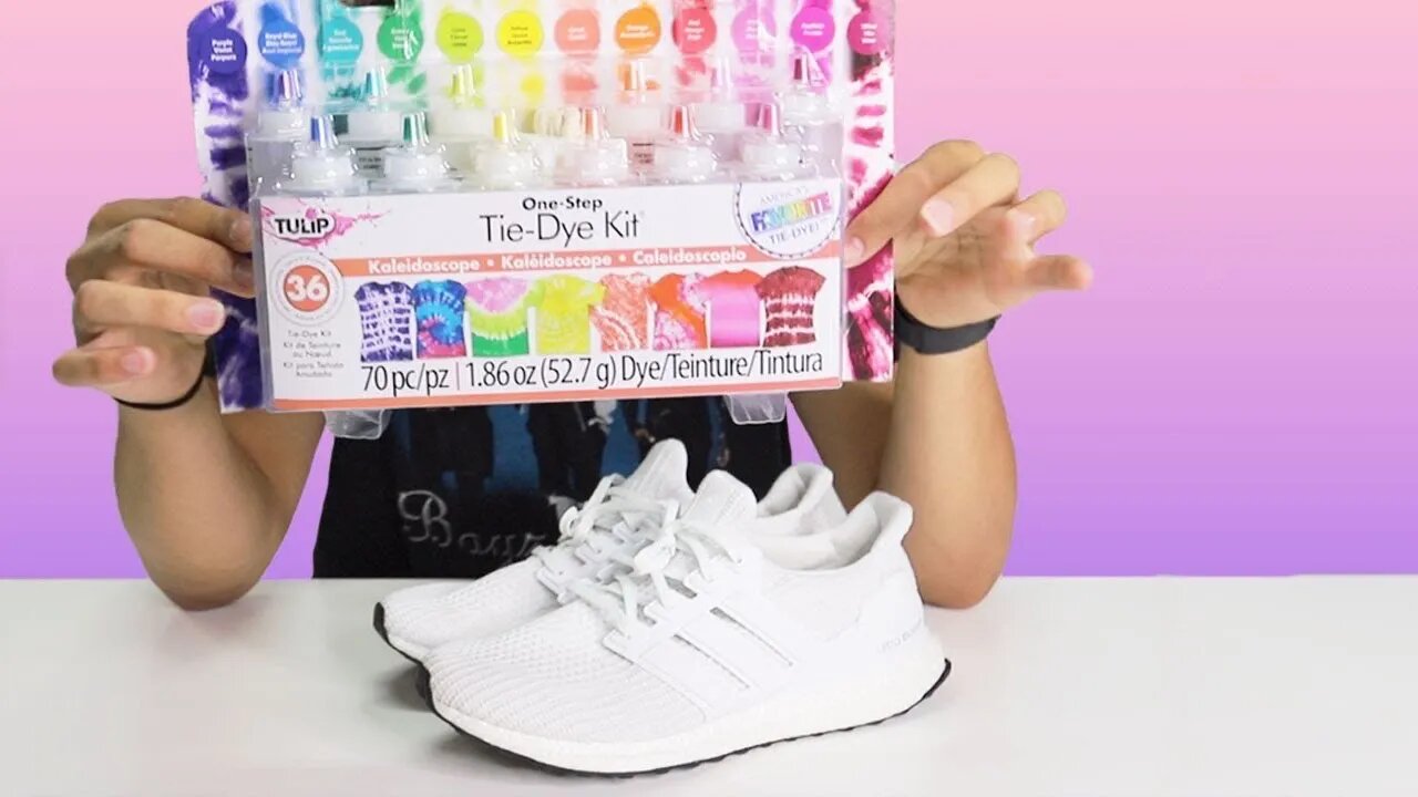 Tie Dye Your Shoes At Home (EASY DIY)